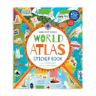 World Atlas: Sticker Book