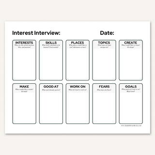 Free Interview Sheet