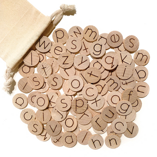 Alphabet Mini Discs - Double Sided Uppercase & Lowercase